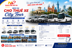 Cho thuê xe đi city tour