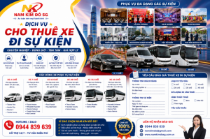 Cho thuê xe đi sự kiện Cho thuê xe đi sự kiện